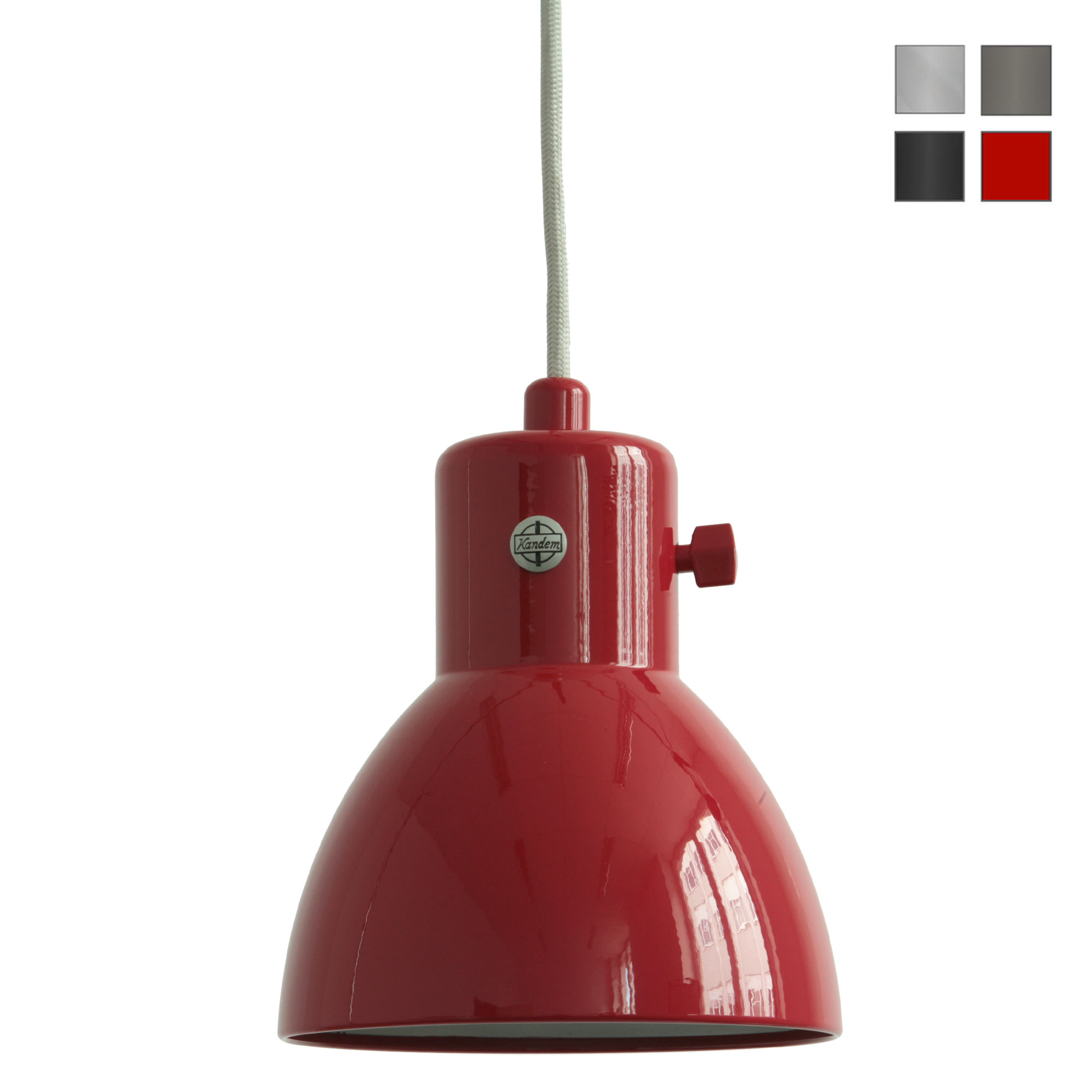 Kleine Bauhaus-Pendelleuchte Kandem Modell 564