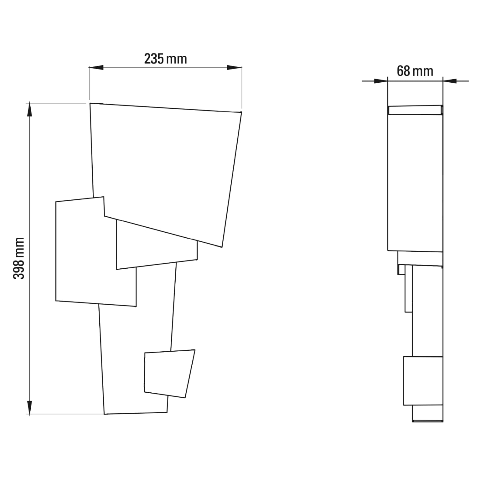 Brass Wall Light MAP 1 for Indirect Light, Fig. 10