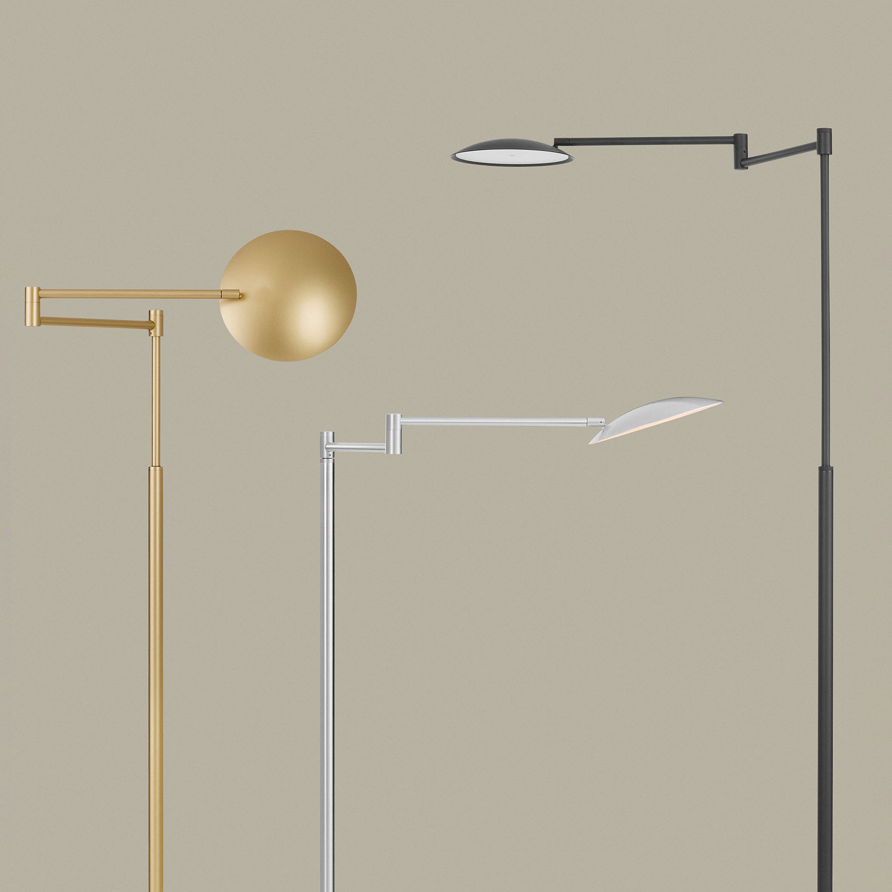 Extrem helle Leseleuchte LECTOR mit High-End-LED und Tastdimmer