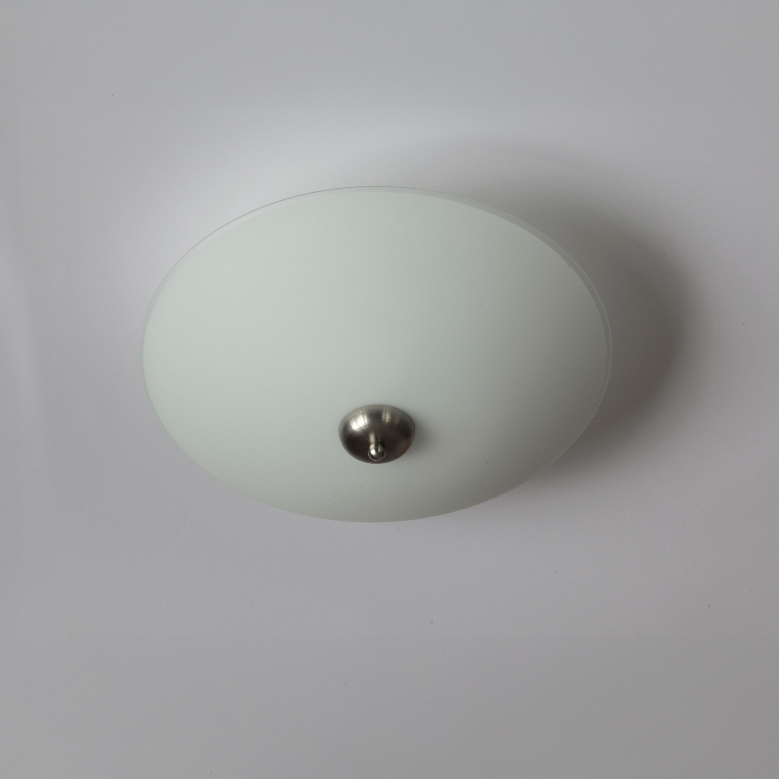 Glasschalen-Deckenleuchte (weiß-opal matt) mit indirektem Lichtanteil Ø 40/50 cm – Casa Lumi