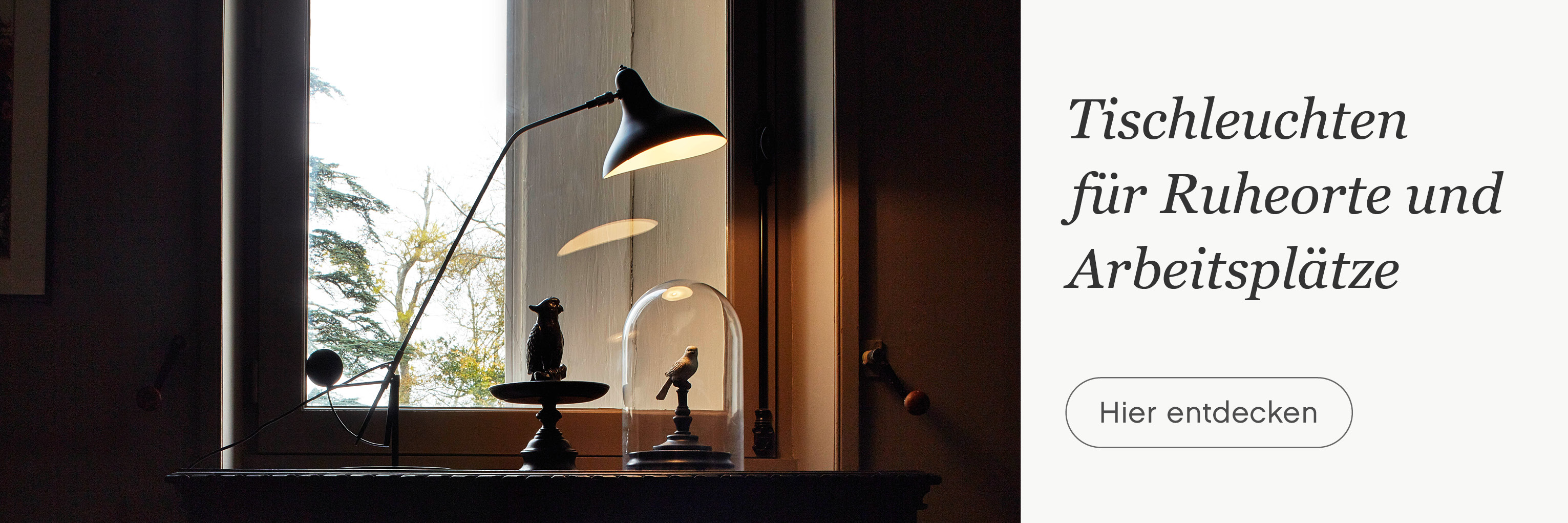 Exklusive Tischleuchte