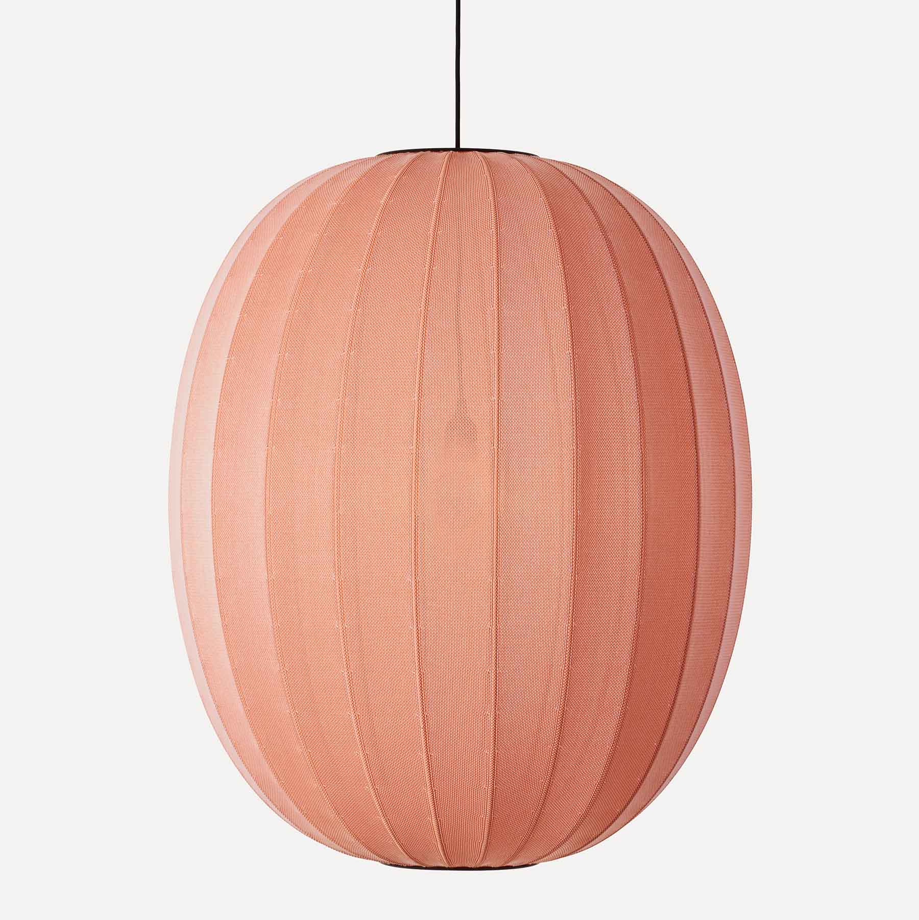 Large Textile Shade Pendant in Lantern Look, Ø 65 cm, Many Colors Large Textile Shade Pendant in Lantern Look, Ø 65 cm, Many Colors