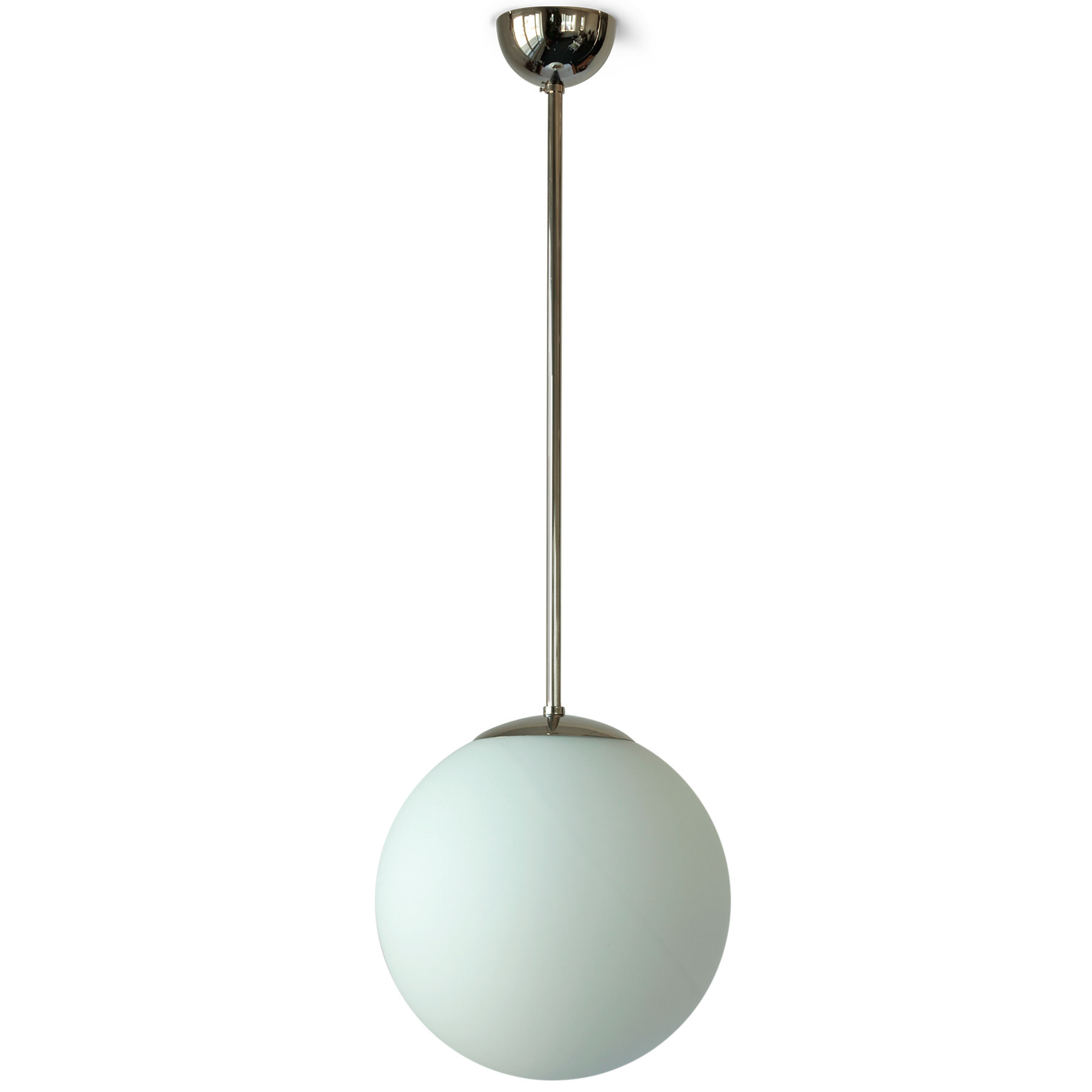 Kugel-Pendelleuchte mit mattem Opalglas, Ø 25 bis 45 cm – Casa Lumi
