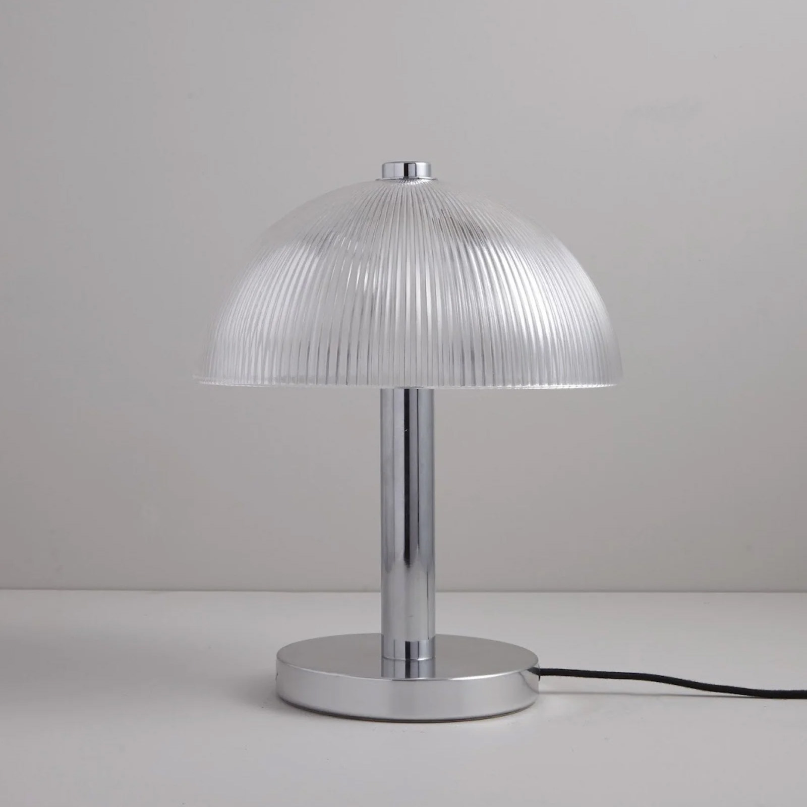 Pilz-Tischleuchte mit Holophanglasschirm COSMO, Bild 2