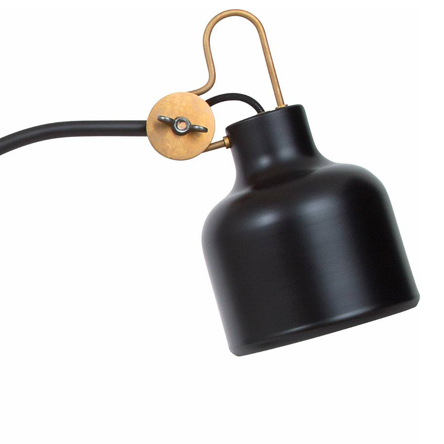 Skandinavische Design-Tischlampe aus Messing BOLD, Bild 3