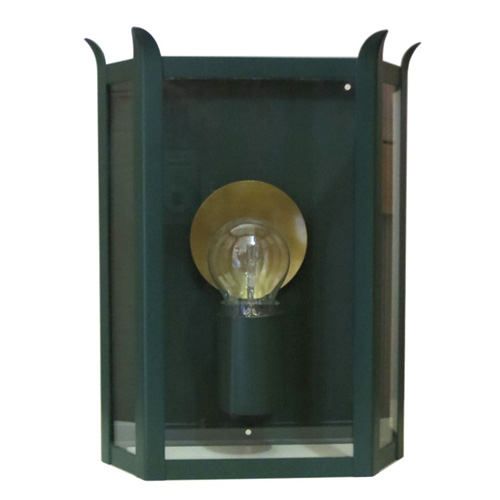 Kleine Empirestil-Wandleuchte aus Messing oder Kupfer Kleine Empirestil-Wandleuchte aus Messing oder Kupfer