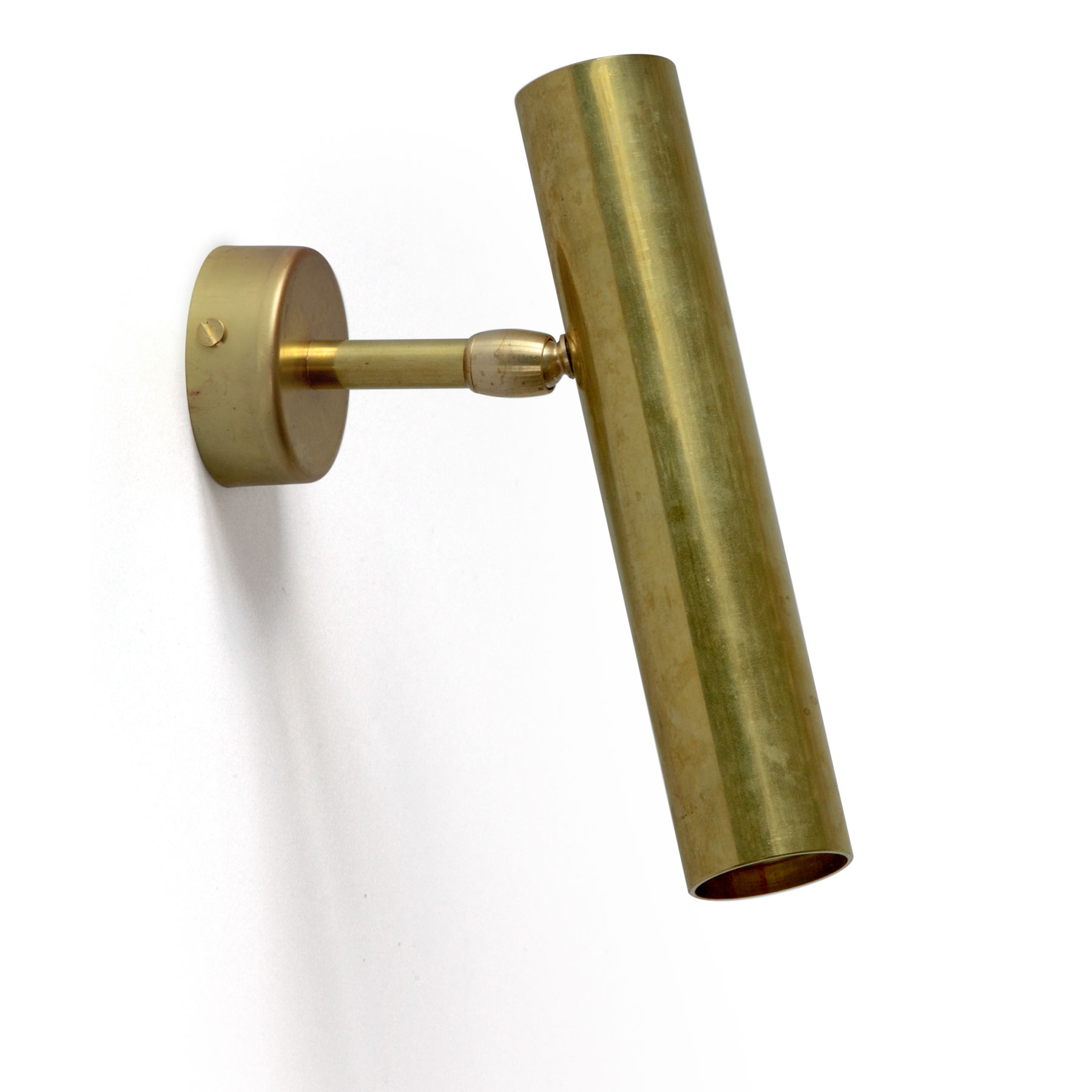 MINI KYLE, Brass Wall Spotlight with Joint