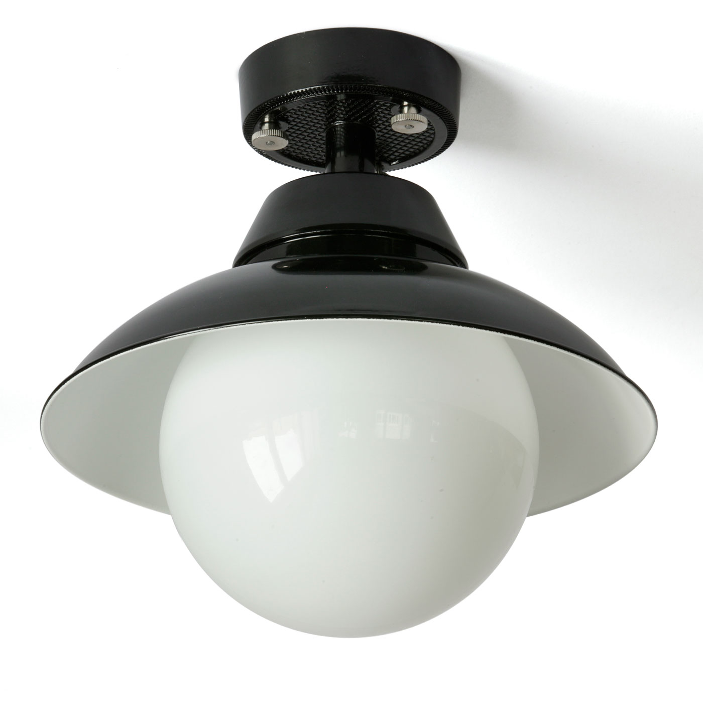 MAINZ KUGEL Deckenleuchte mit Schraubglas Ø 26 cm MAINZ KUGEL Deckenleuchte mit Schraubglas Ø 26 cm