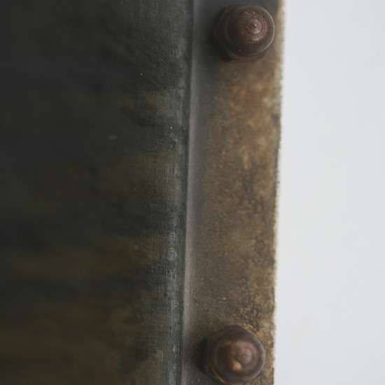 Up-down-Fluter-Wandleuchte SI.A3, Messing patina, halbrund: Bis ins Detail meisterhaft verarbeitet