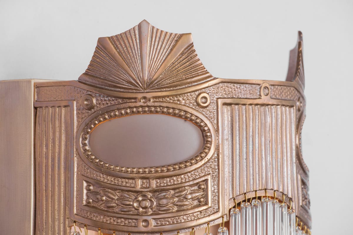 Stile Liberty-Applique mit Kristallglas TRENTINO WL III, Bild 6 Stile Liberty-Applique mit Kristallglas TRENTINO WL III, Bild 6