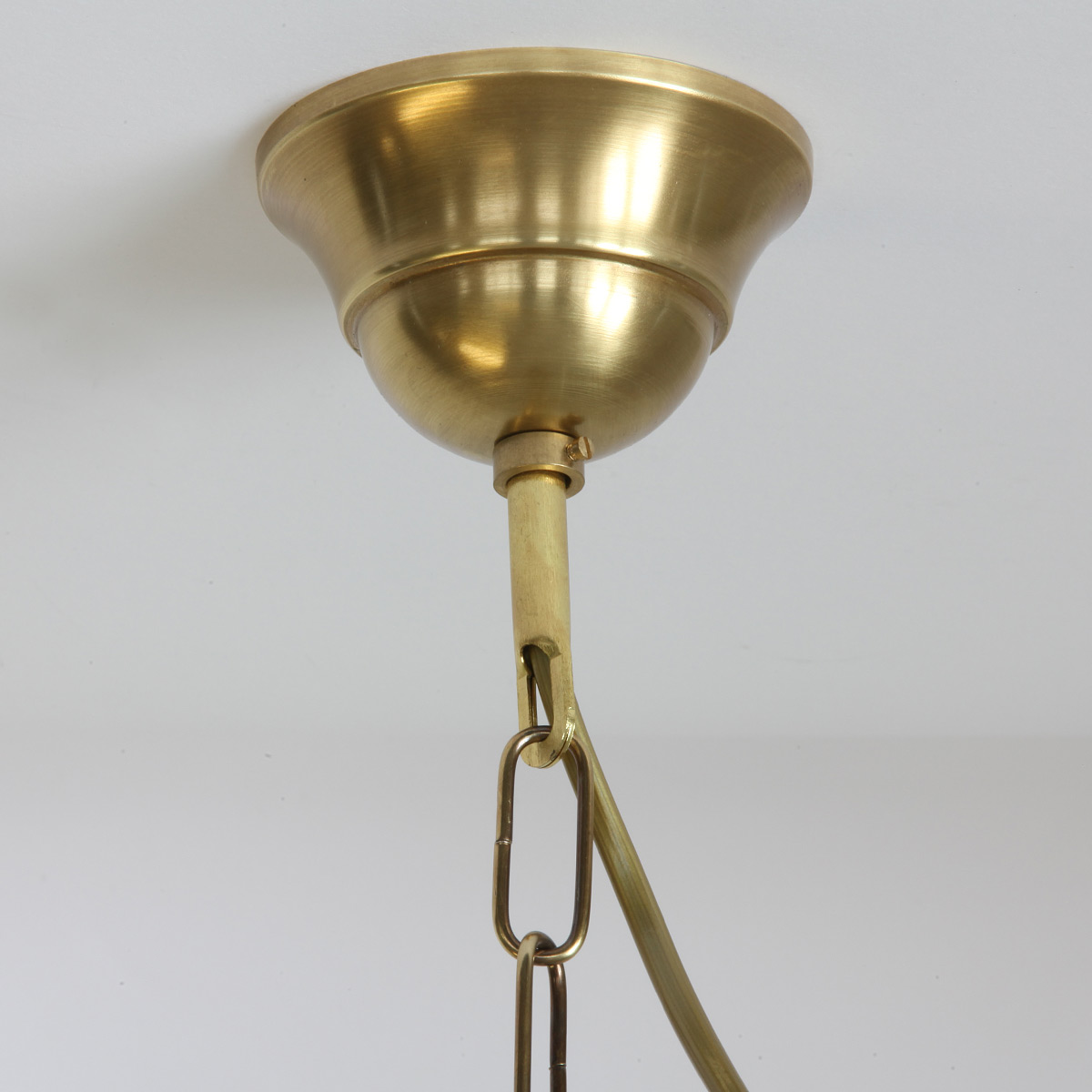 Kleine Hängelaterne aus Frankreich, Kupfer oder Messing, Ø 15 cm, Bild 5 Kleine Hängelaterne aus Frankreich, Kupfer oder Messing, Ø 15 cm, Bild 5