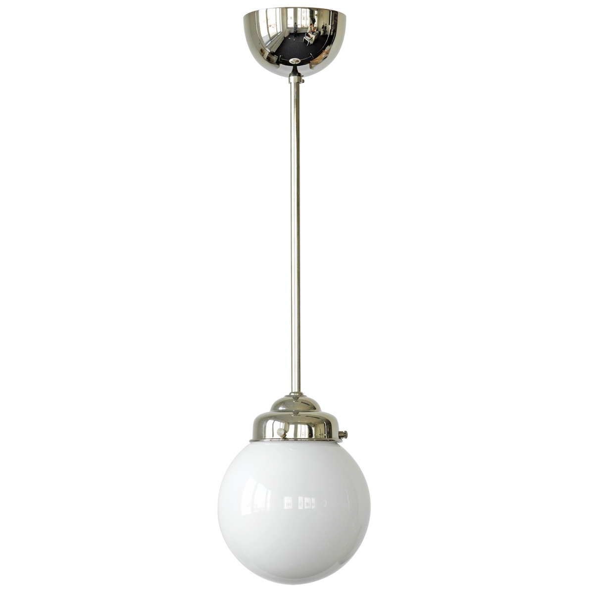 Small globe lamp with brass fittings Ø 10/15/20/25/30 cm