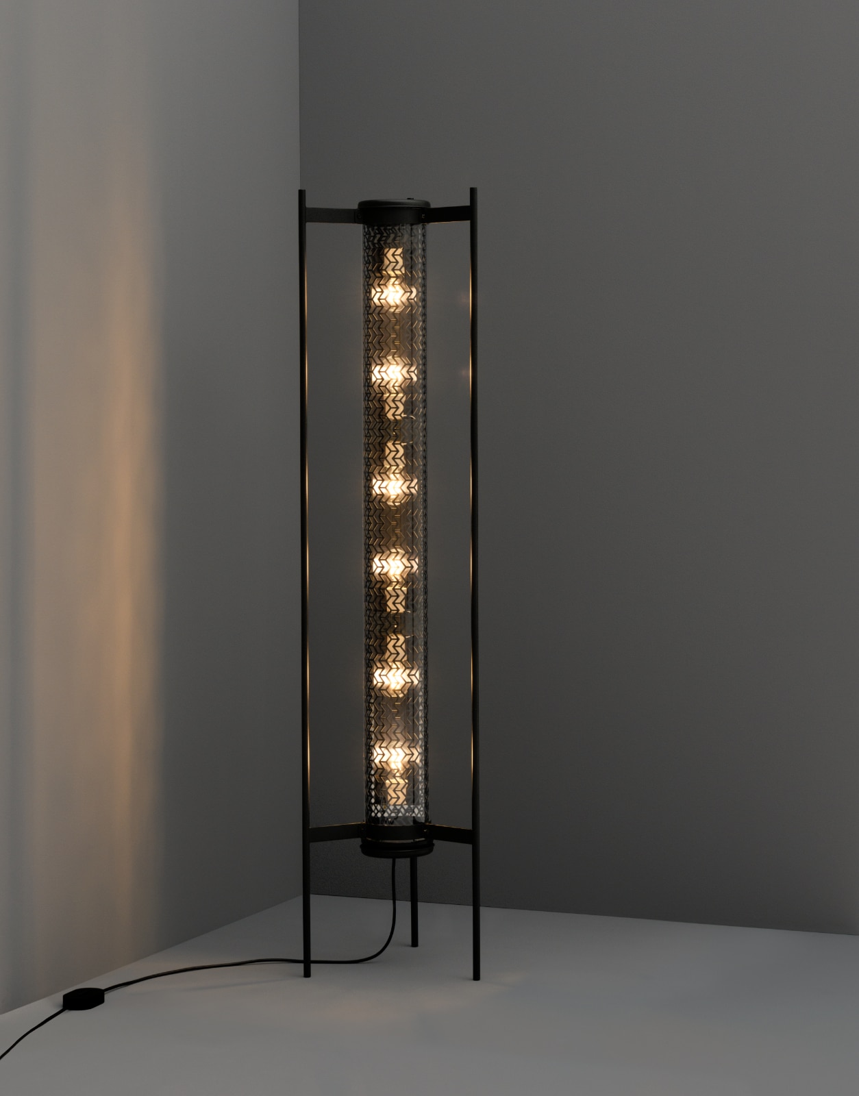 MONCEAU FLOOR Stehlampe mit dekorativem Lochraster, Bild 6