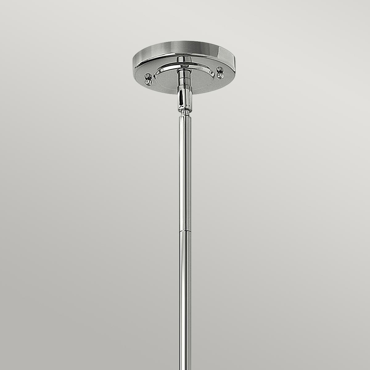 Bild 10: Chrom Klassische Vintagestil-Pendelleuchte aus Stahl: Chrom