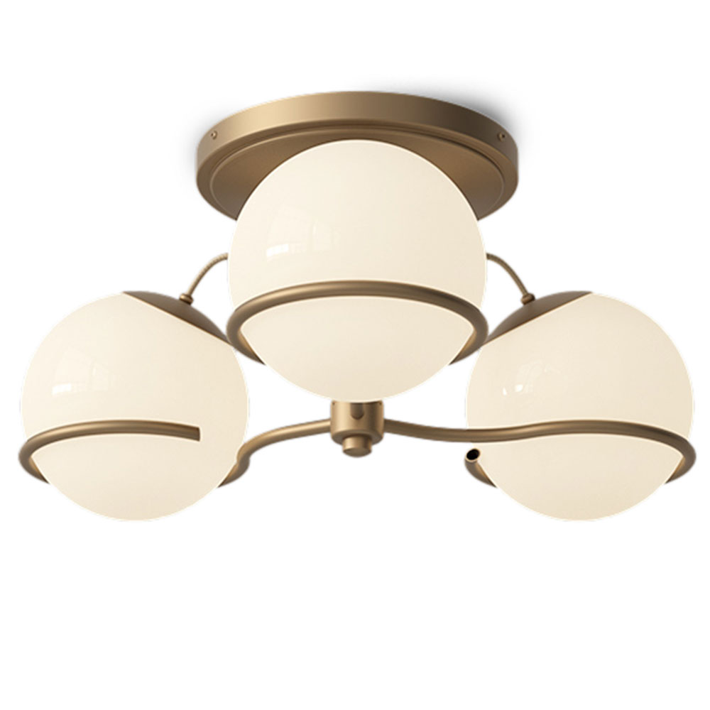 Ball ceiling chandelier "Le Sfere Plafone" 2042/3 by Gino Sarfatti Ball ceiling chandelier "Le Sfere Plafone" 2042/3 by Gino Sarfatti