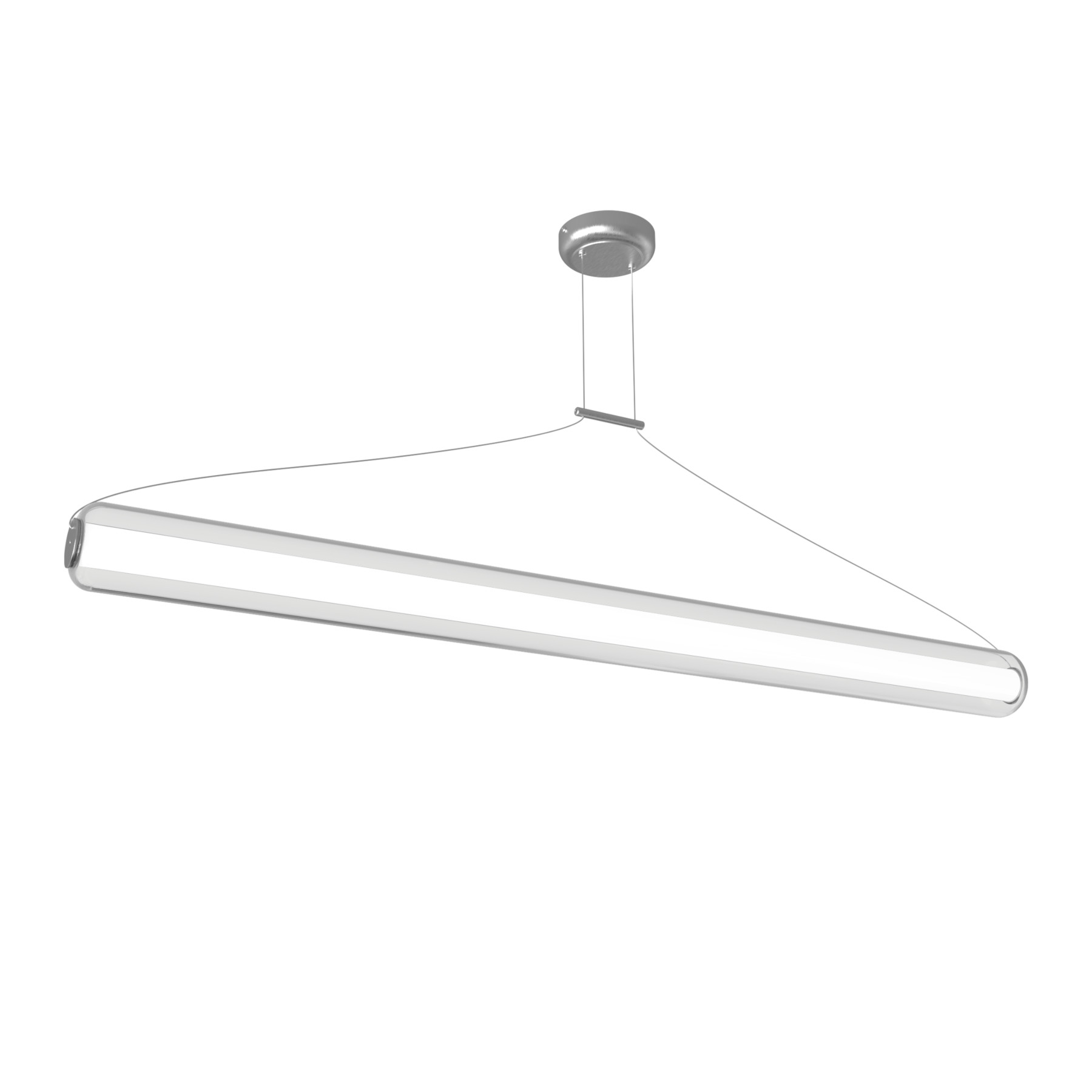 Transparente Glas-Pendelleuchte ALVA