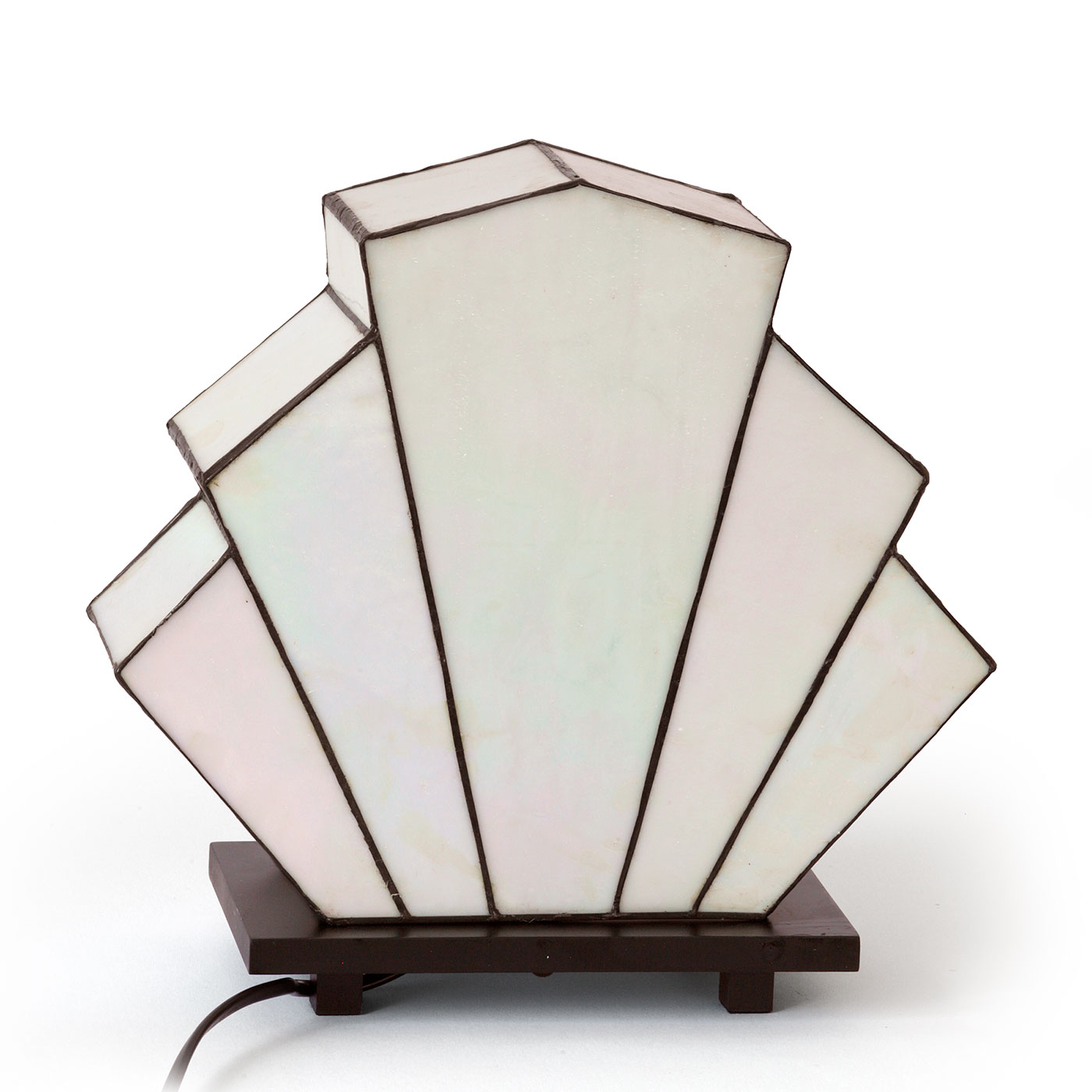 Art Déco-Tischleuchte aus Tiffany-Glas