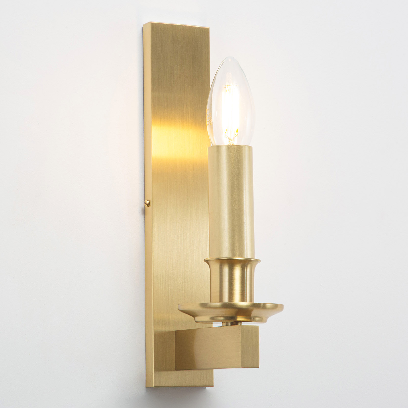 Candle Sconce Made of Solid Brass, Fig. 8 Candle Sconce Made of Solid Brass, Fig. 8