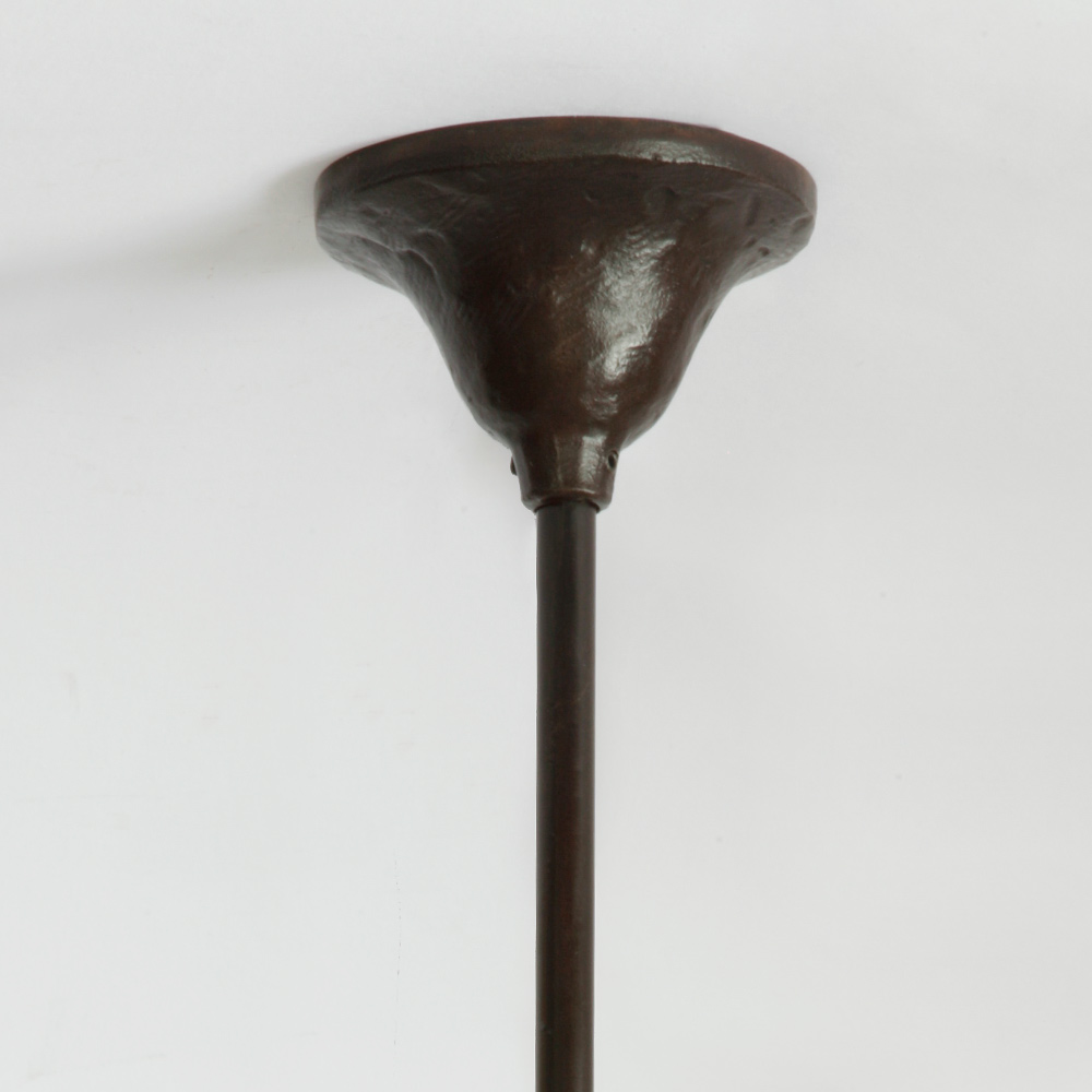 Stabhängeleuchte VENISE: Bronzeguss mit verschiedenen Textilschirmen, Bild 10 Stabhängeleuchte VENISE: Bronzeguss mit verschiedenen Textilschirmen, Bild 10