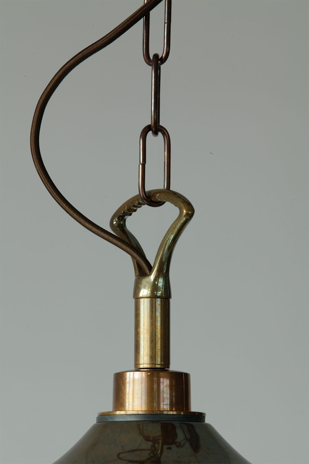 Pendelleuchte mit gestuftem Opalglas-Schirm, IP44, Bild 8