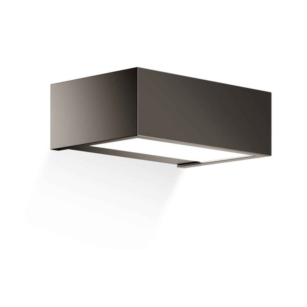 Fig. 11: Dunkel eloxiert matt (15 cm Breite) QUAD Mirror wall light for bathrooms, widths from 15 to 150 cm: Dunkel eloxiert matt (15 cm Breite)