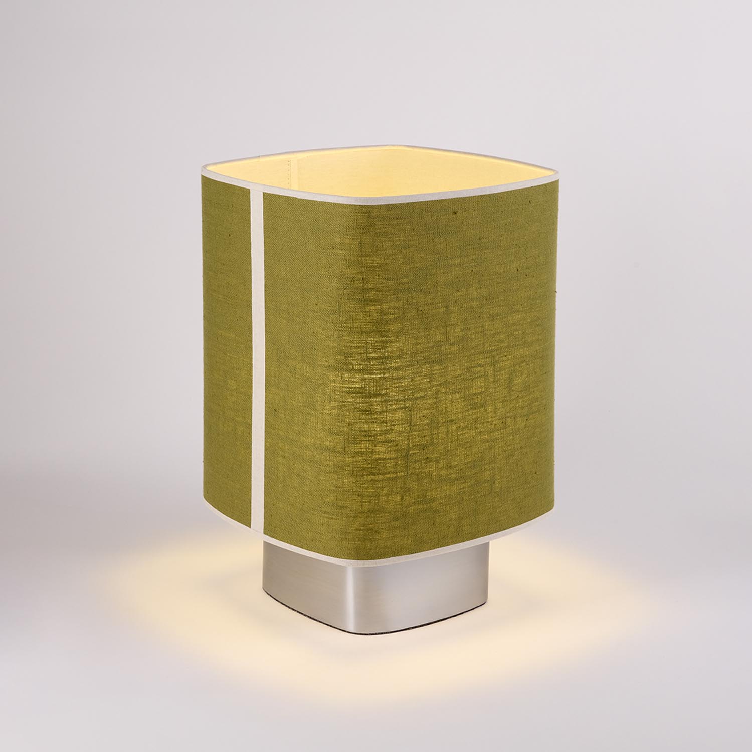 Mid-Century Stoffschirm-Tischleuchte DOLCE , Bild 2