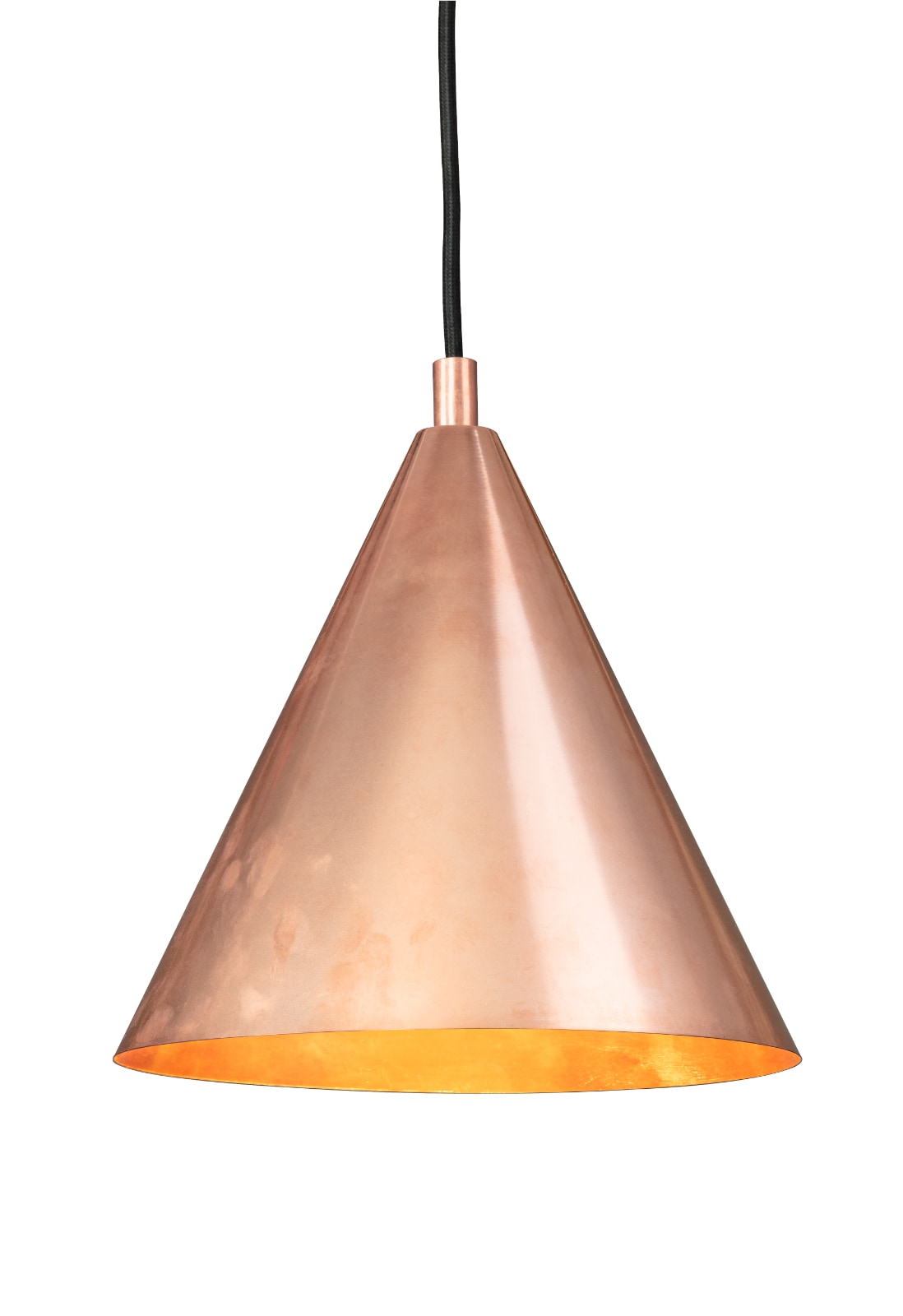 Conic Shaped Copper and Brass Pendant Light TRATTEN , Fig. 4