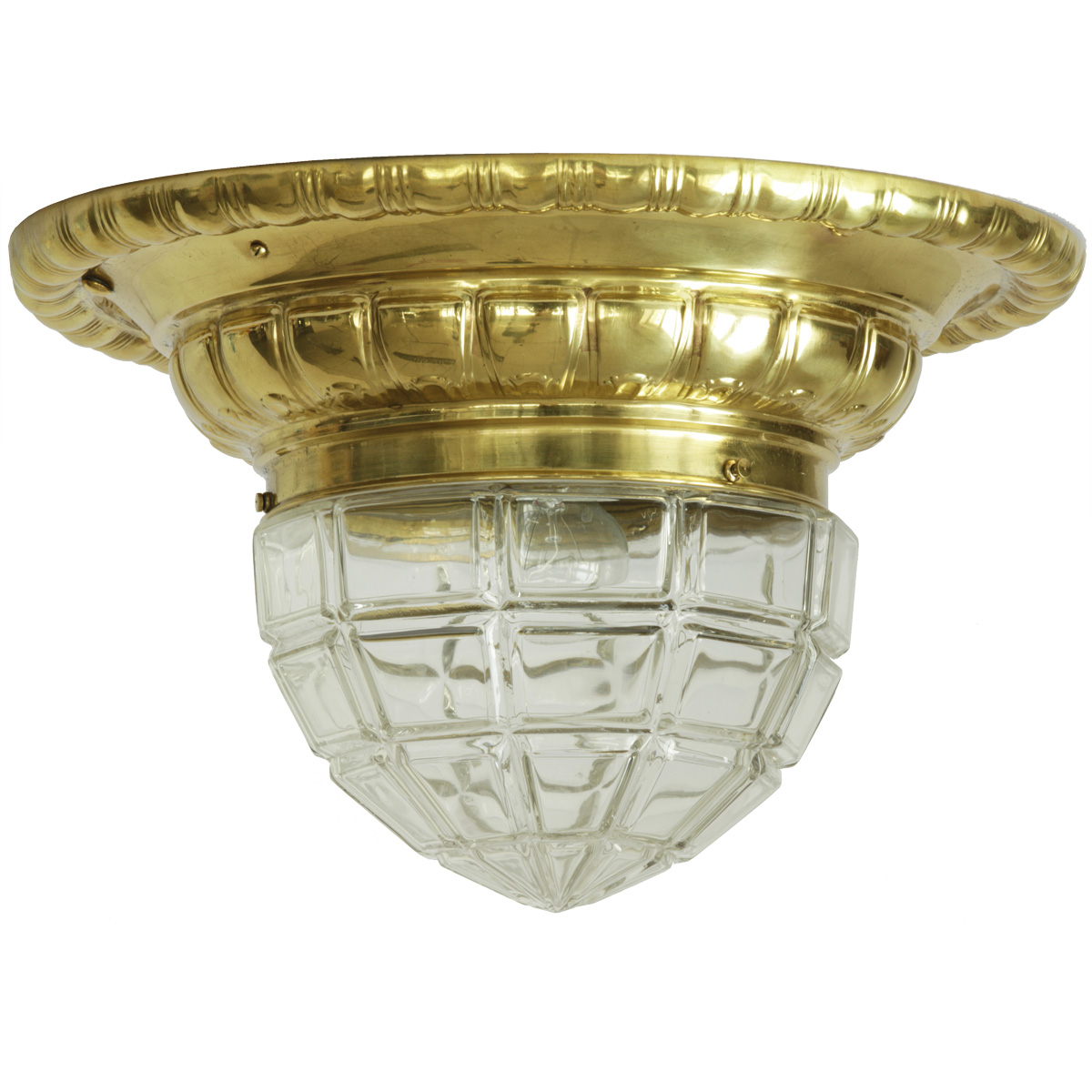 Antique Brass Ceiling Lamp, Germany, ca. 1920 – SOLD Antique Brass Ceiling Lamp, Germany, ca. 1920 – SOLD