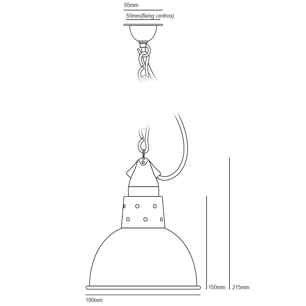 Kleine Stall-Lampe mit Porzellanhalter, Kupfer, Bild 8