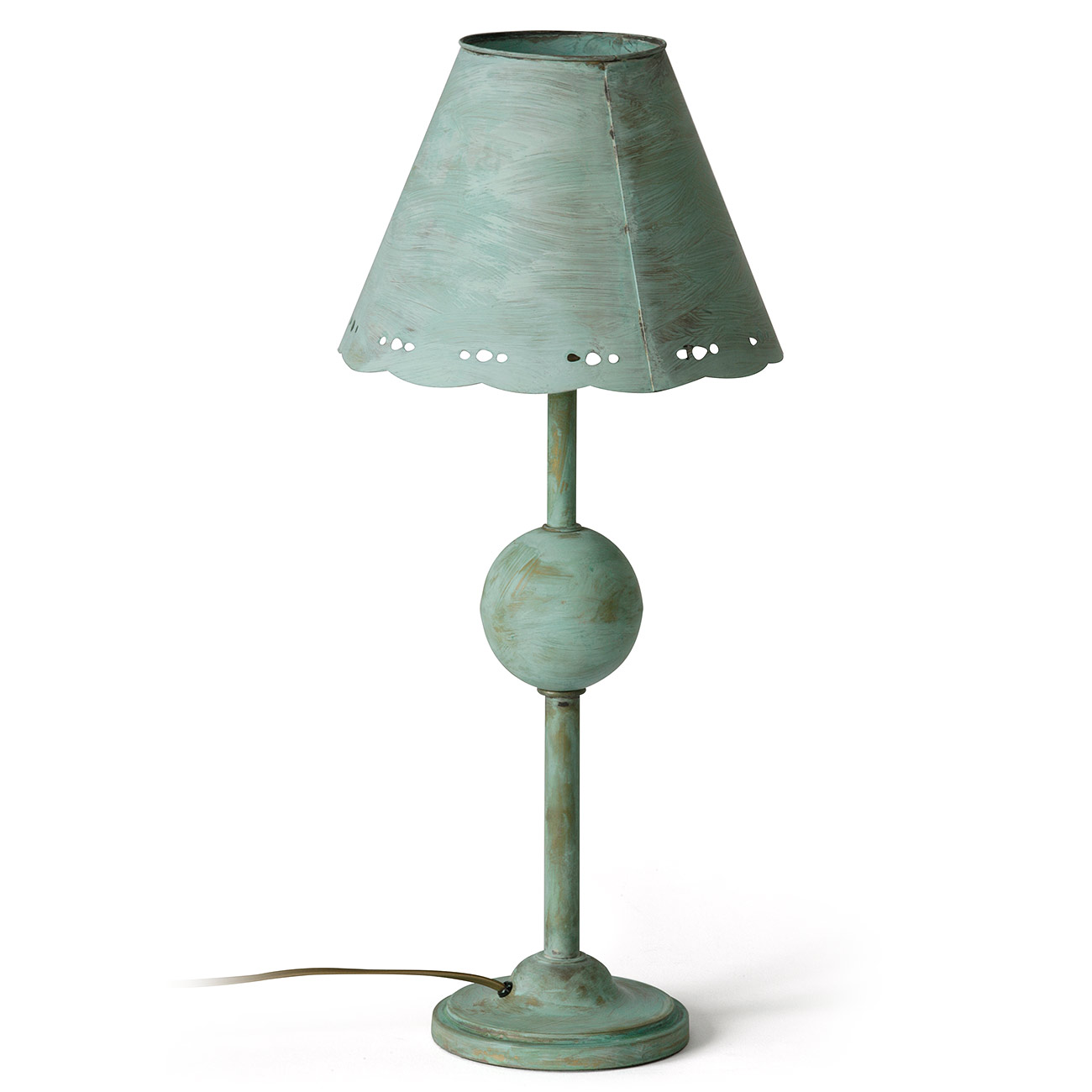 Nostalgische Metall-Tischlampe aus Frankreich BILBOC Nostalgische Metall-Tischlampe aus Frankreich BILBOC
