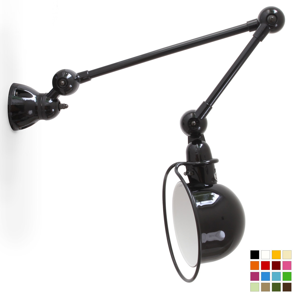 Massive Gelenkarm-Wandleuchte LOFT D4251 Massive Gelenkarm-Wandleuchte LOFT D4251