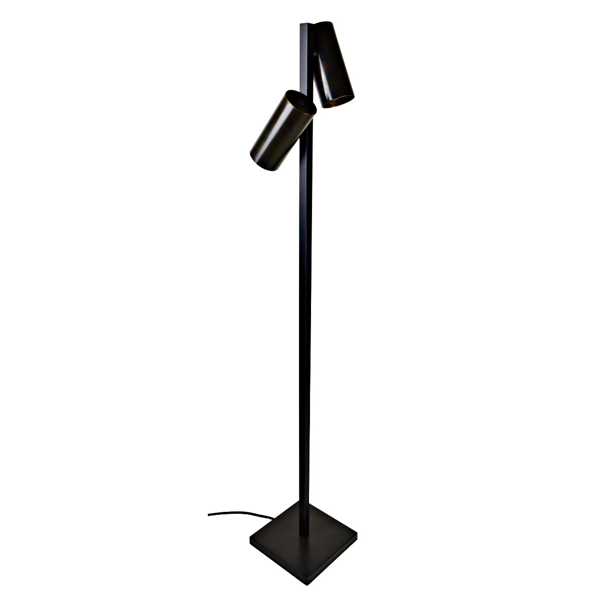 Zweiflammige Leseleuchte TUBE aus Messing Zweiflammige Leseleuchte TUBE aus Messing