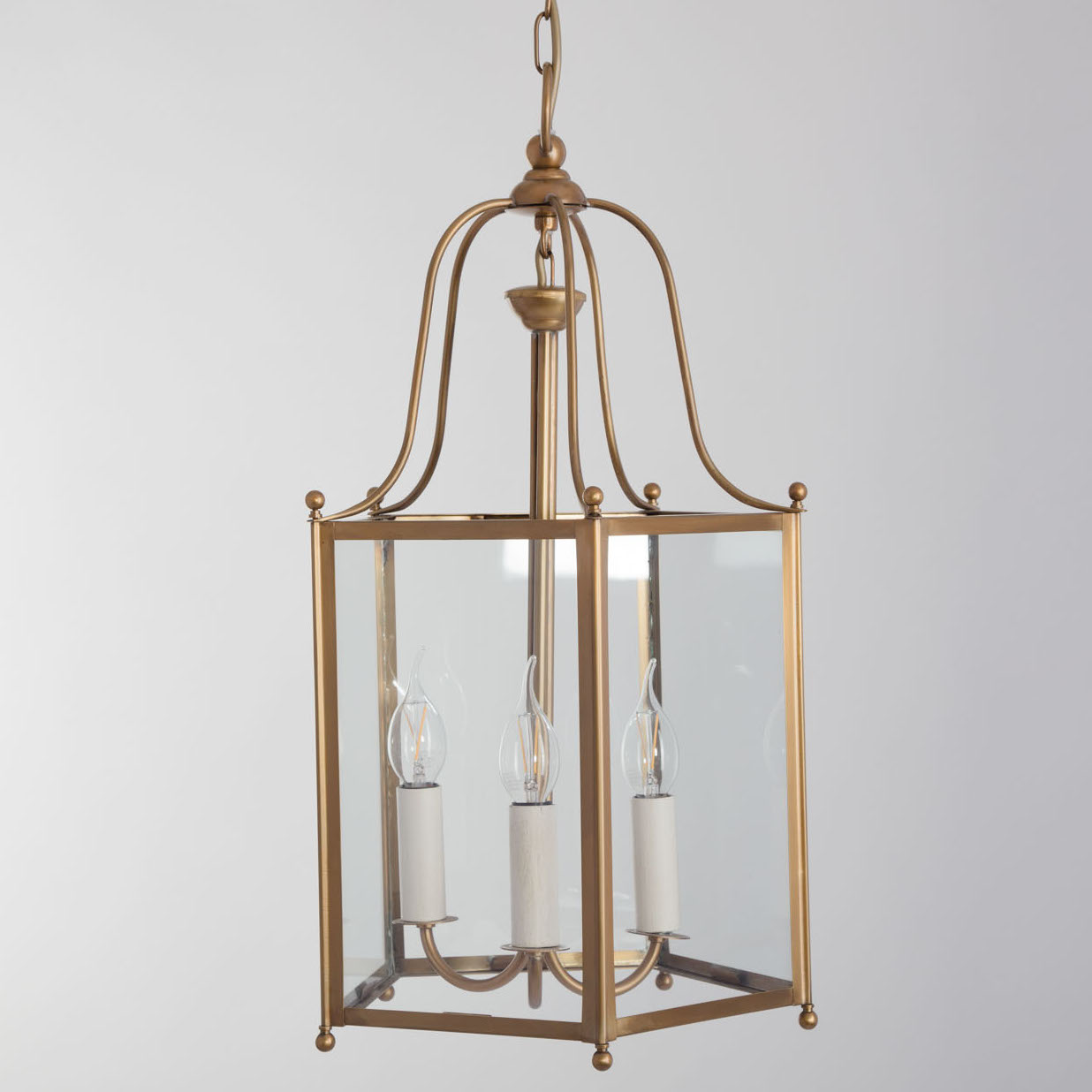 DIRECTOIRE Brass lantern from France DIRECTOIRE Brass lantern from France