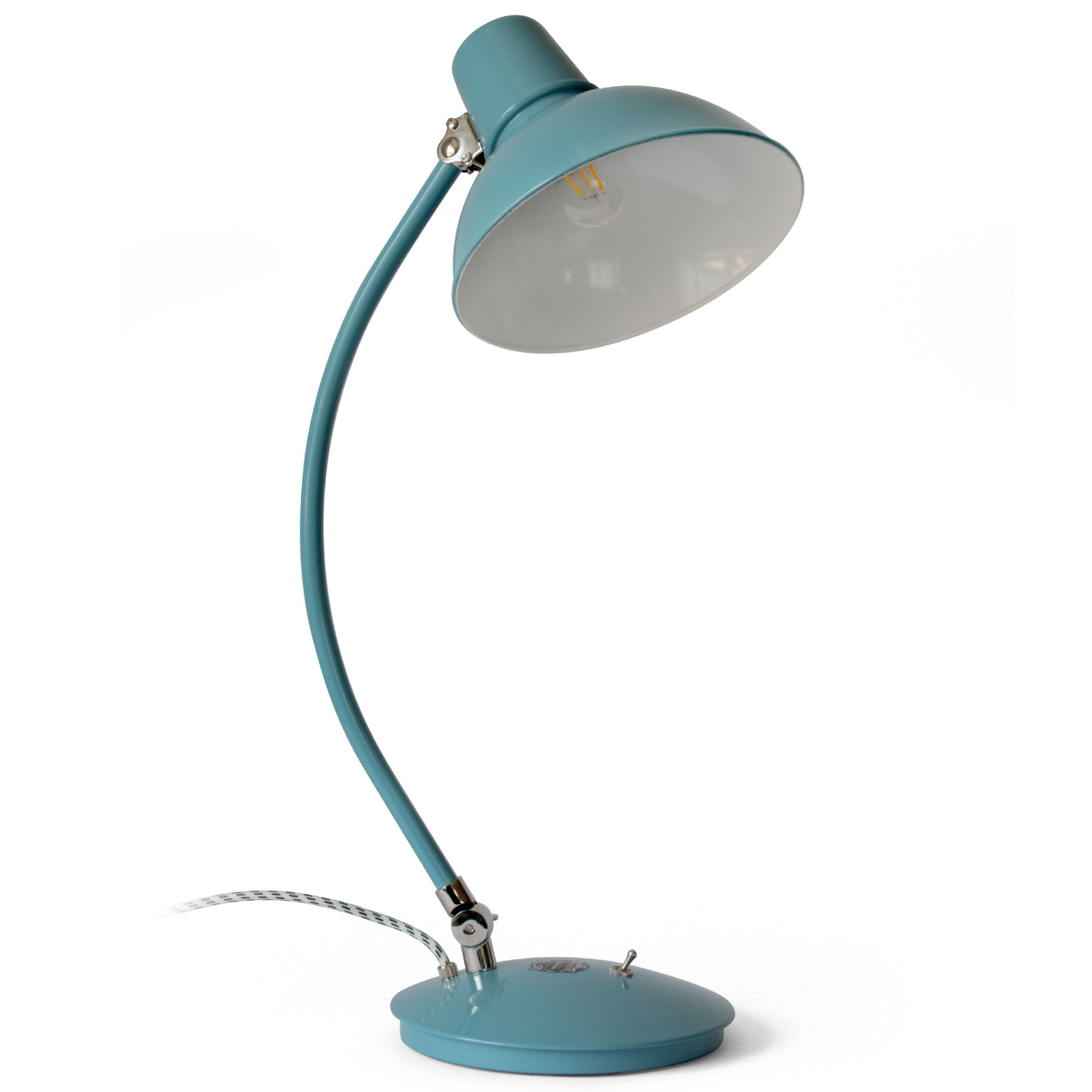 Fig. 13: Abgebildet in RAL 5024 Large Bauhaus Table Lamp FRANKFURT: Abgebildet in RAL 5024