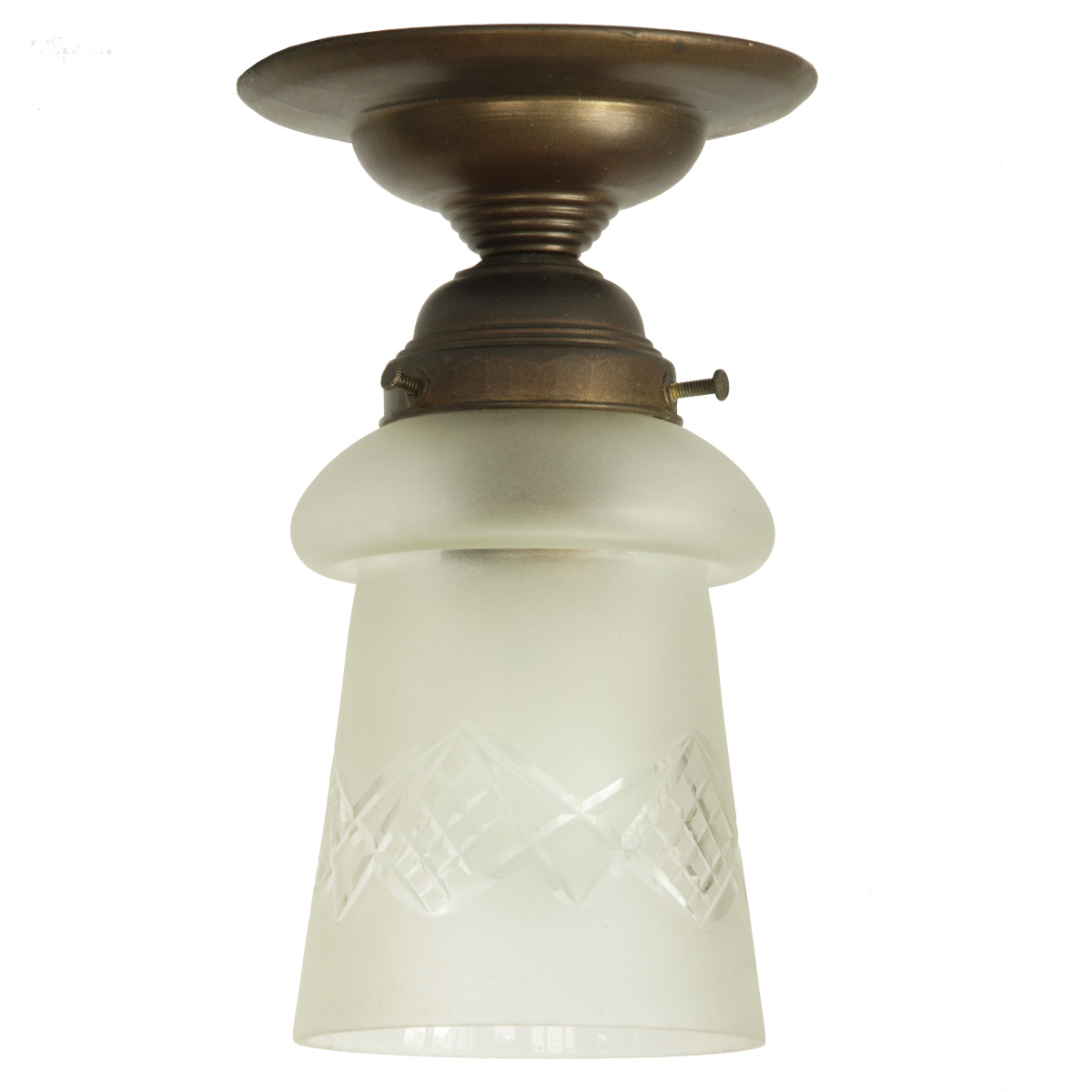 Antique Art Nouveau Ceiling Lamp, Germany, ca. 1900 - SOLD Antique Art Nouveau Ceiling Lamp, Germany, ca. 1900 - SOLD