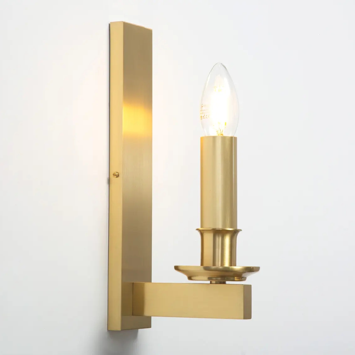 Fig. 7: Modell 2 Candle Sconce Made of Solid Brass: Modell 2