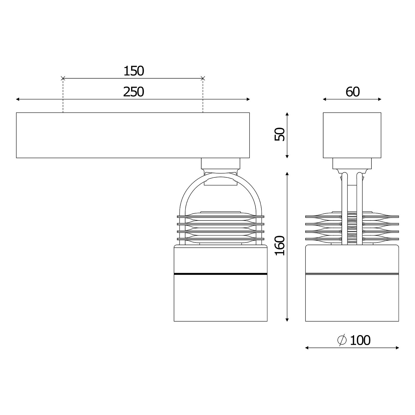 MOD MONO Aufbau-Deckenspot – Modulares Strahlersystem, Bild 21