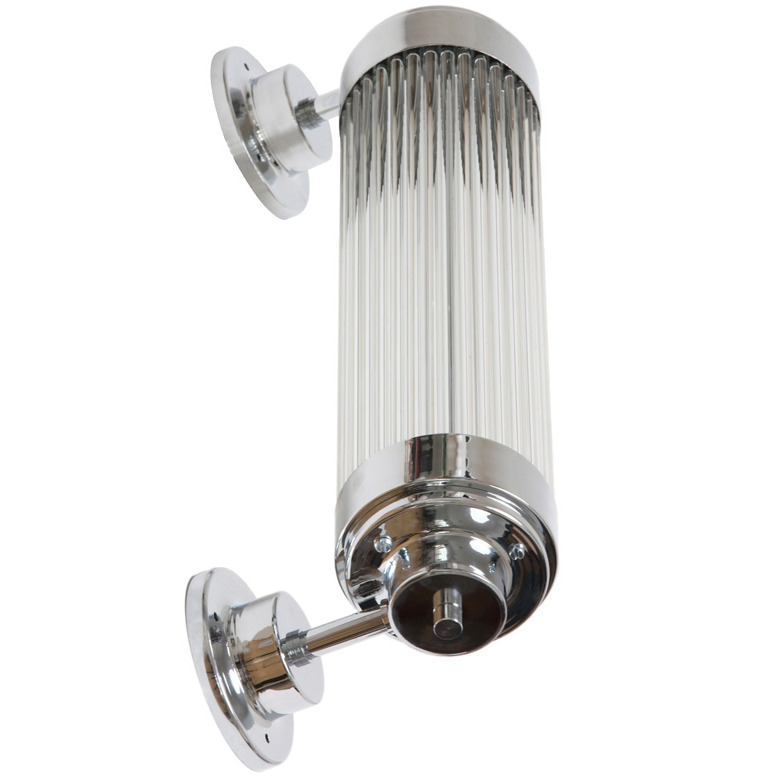 Exklusive LED-Wandleuchte, ideal für Badezimmer-Spiegel: Exklusive Art déco-Leuchte, ideal für den Badezimmer-Spiegel