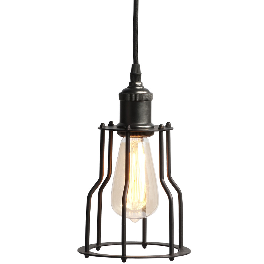 Nostalgic cage pendant light