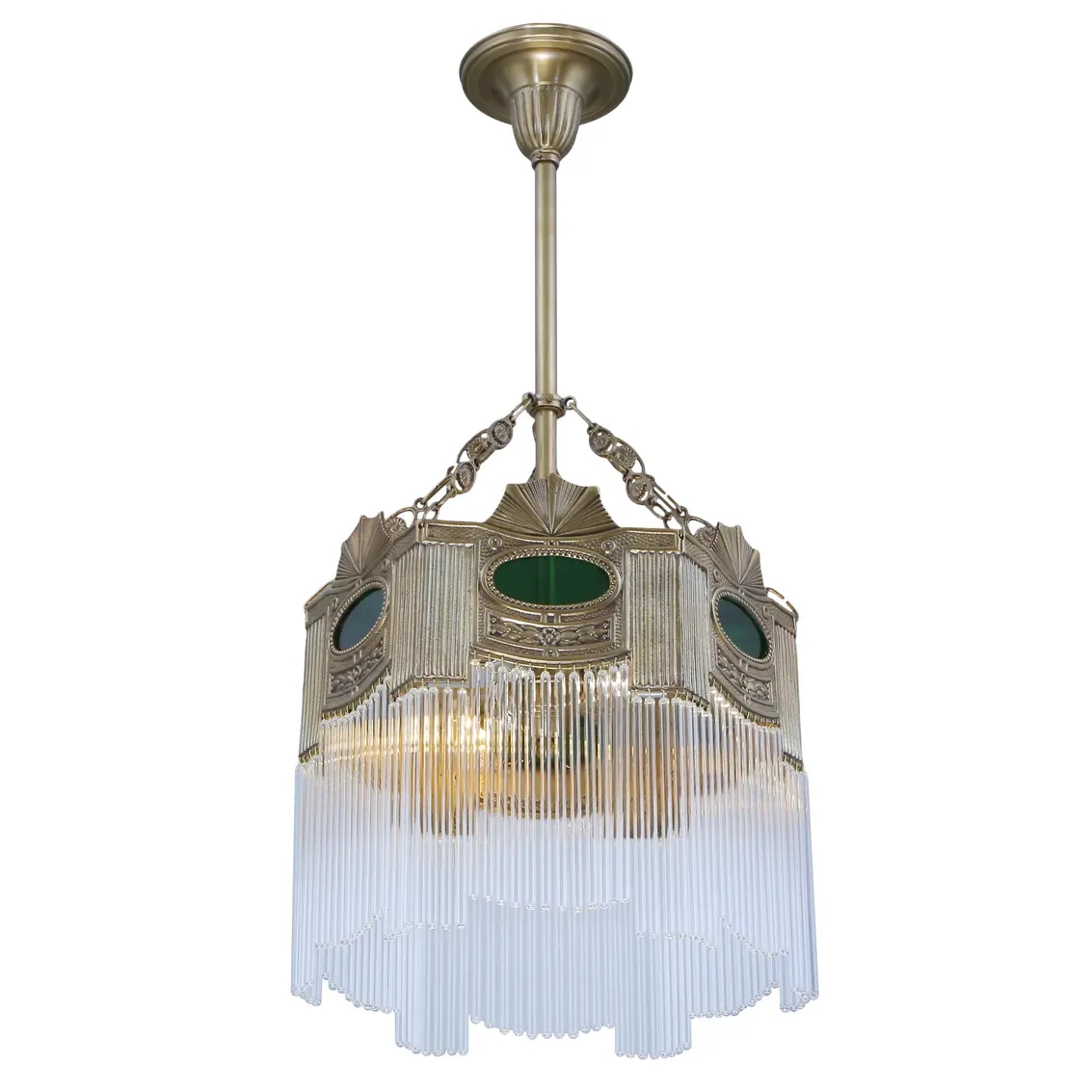 Stile Liberty-Kristallglas-Pendelleuchte TRENTINO I Stile Liberty-Kristallglas-Pendelleuchte TRENTINO I