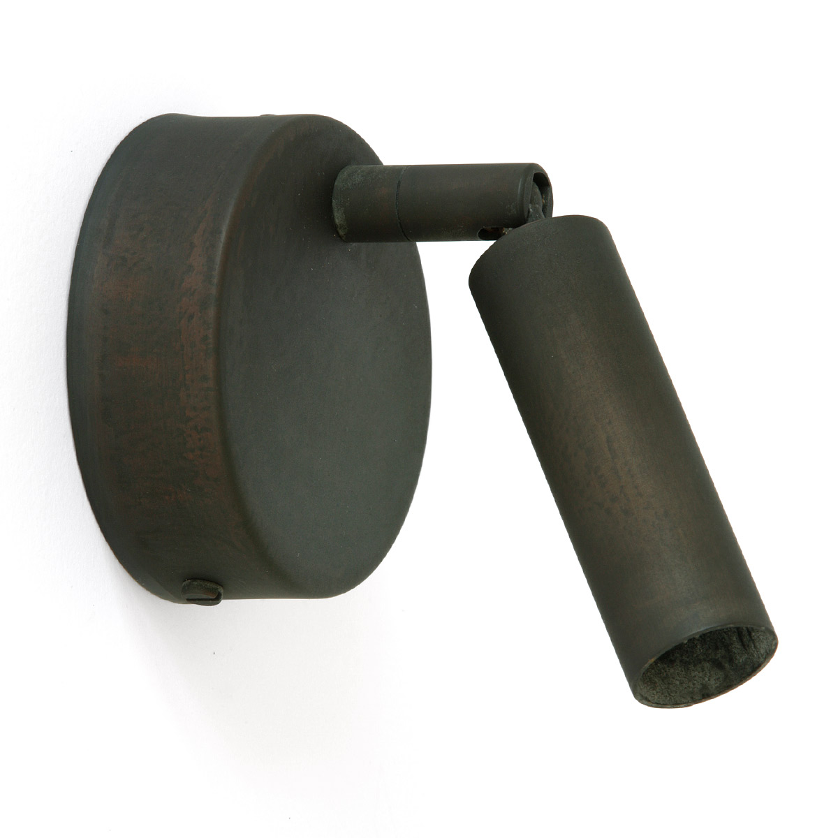 Runder Röhren-Gelenkstrahler aus Messing – Casa Lumi