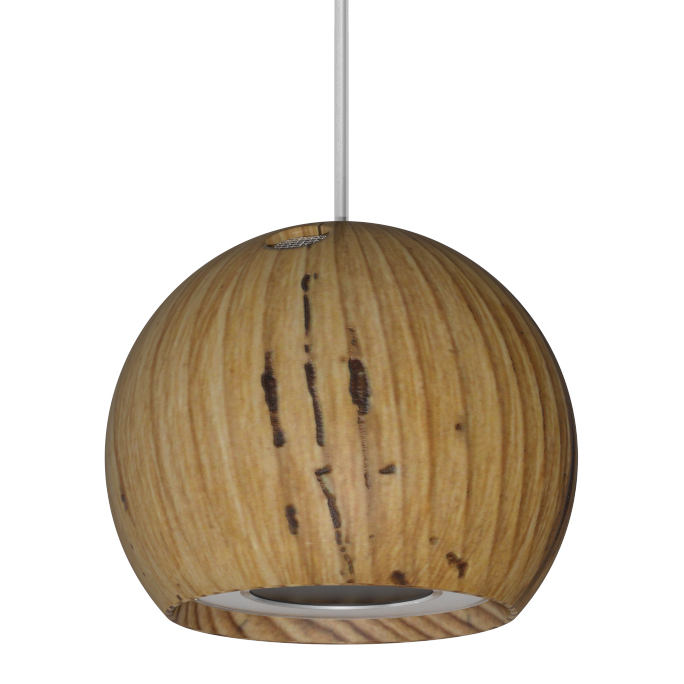 Bild 4: Hänglampe, Kugel aus massivem Holz (Fichte antik) Kugelförmige Hängeleuchte aus massivem Antik-Holz-Balken: Hänglampe, Kugel aus massivem Holz (Fichte antik)