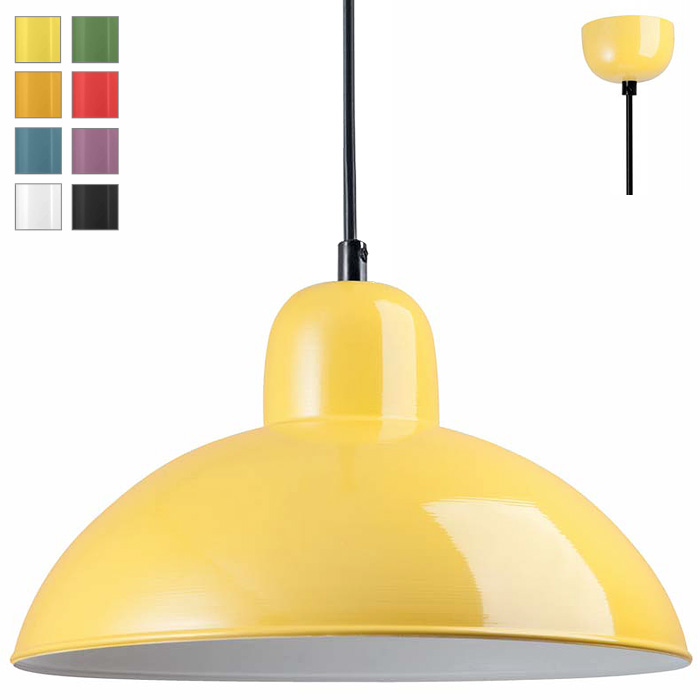 DONIA Handgefertigte Blech-Hängelampe in allen Farben DONIA Handgefertigte Blech-Hängelampe in allen Farben