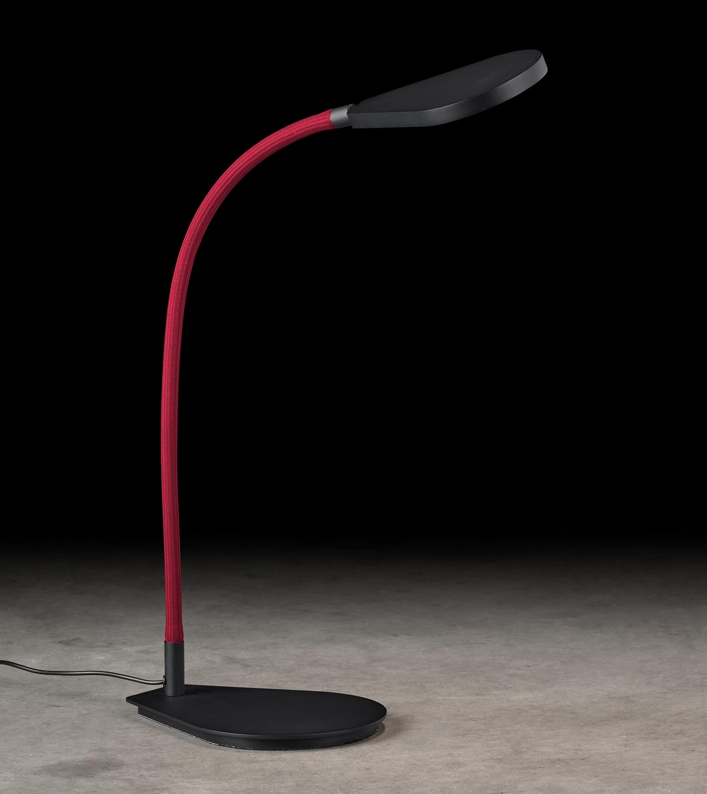 Bright table lamp with flexible arm TYPE T, Fig. 4