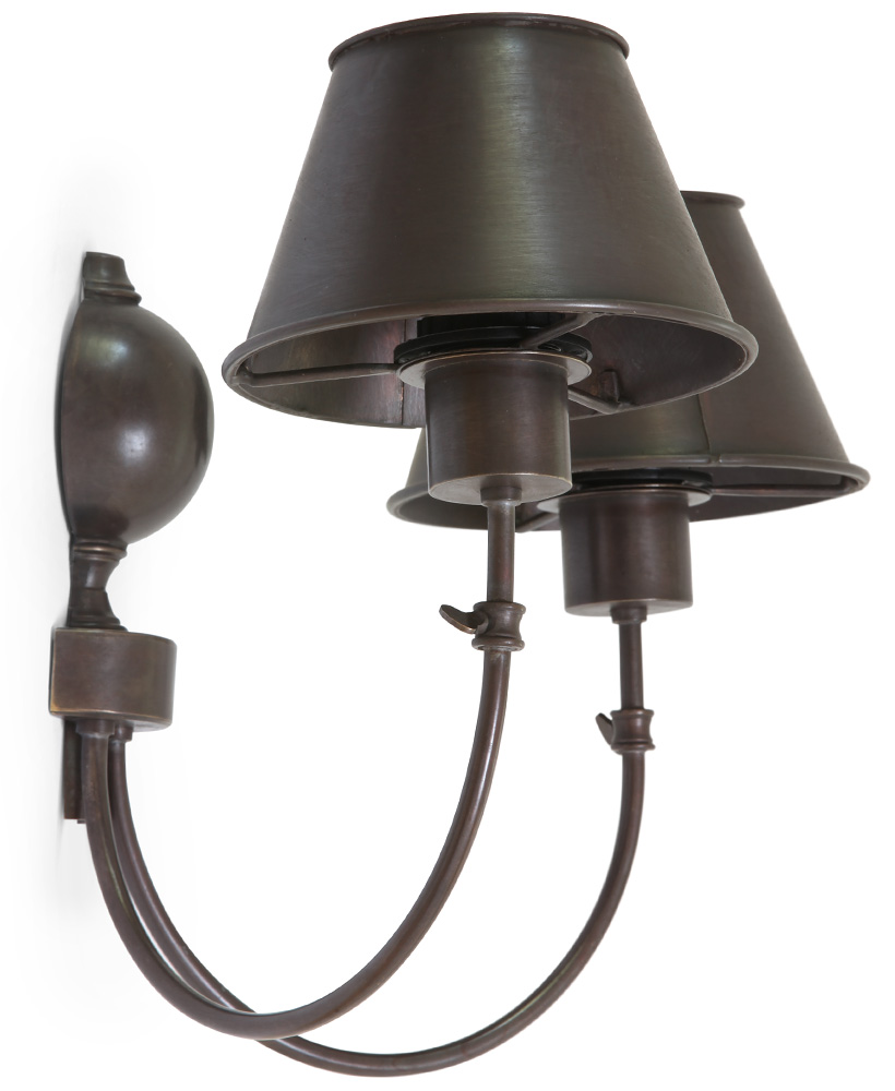 BILBOC French double-flame wall lamp BILBOC French double-flame wall lamp