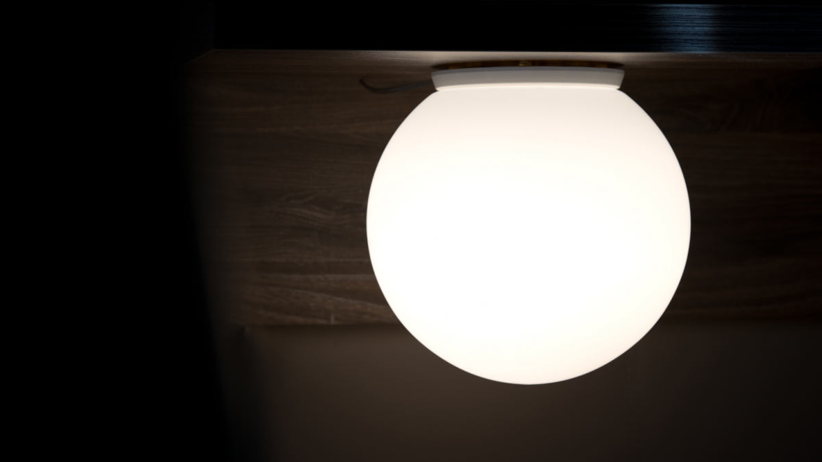 Schlichte LED-Deckenleuchte mit Kugel-Opalglas SPHERA, IP65, Ø 20–40 cm, Bild 14