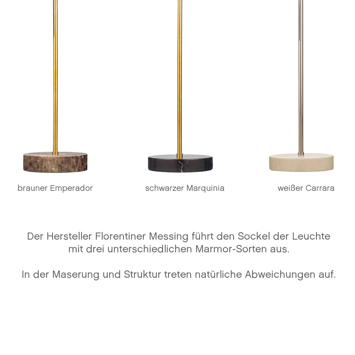 Elegante Stehleuchte aus Italien mit Ausleger und Marmorsockel, Bild 5 Elegante Stehleuchte aus Italien mit Ausleger und Marmorsockel, Bild 5