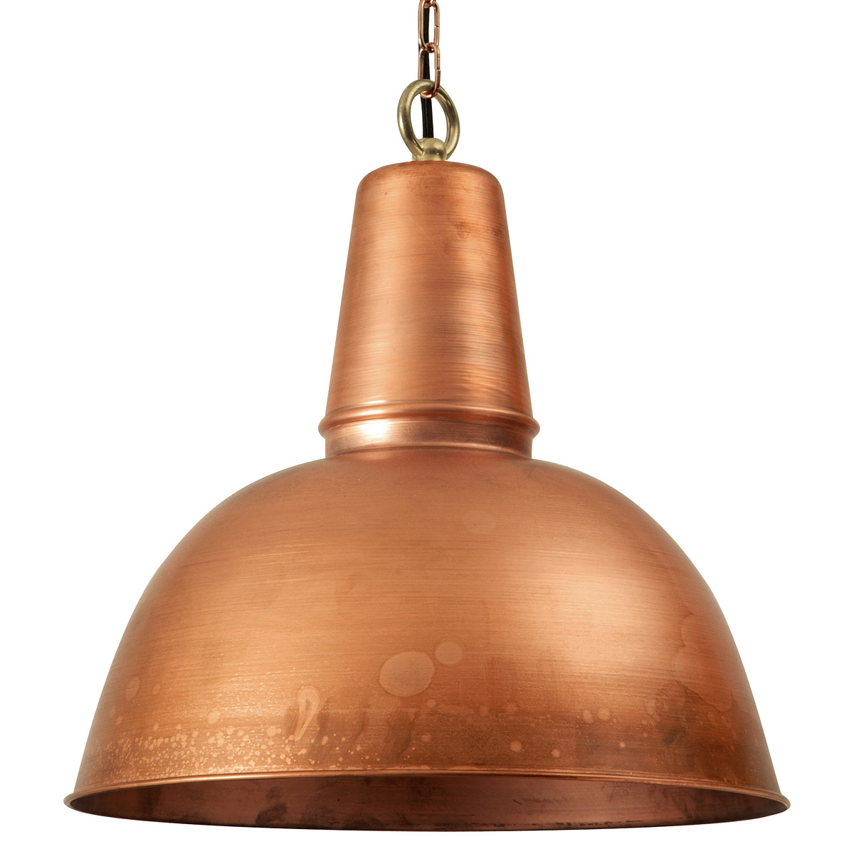KÖLN Kupfer-Hängeleuchte mit Halbkugelschirm, Ø 20-50 cm KÖLN Kupfer-Hängeleuchte mit Halbkugelschirm, Ø 20-50 cm