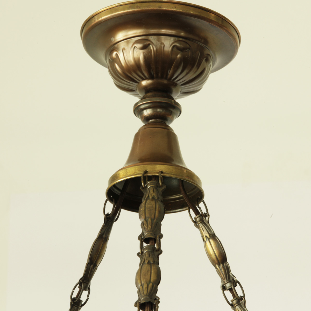Antique Brass Hanhing Lamp, Germany, ca. 1920 – SOLD, Fig. 3 Antique Brass Hanhing Lamp, Germany, ca. 1920 – SOLD, Fig. 3