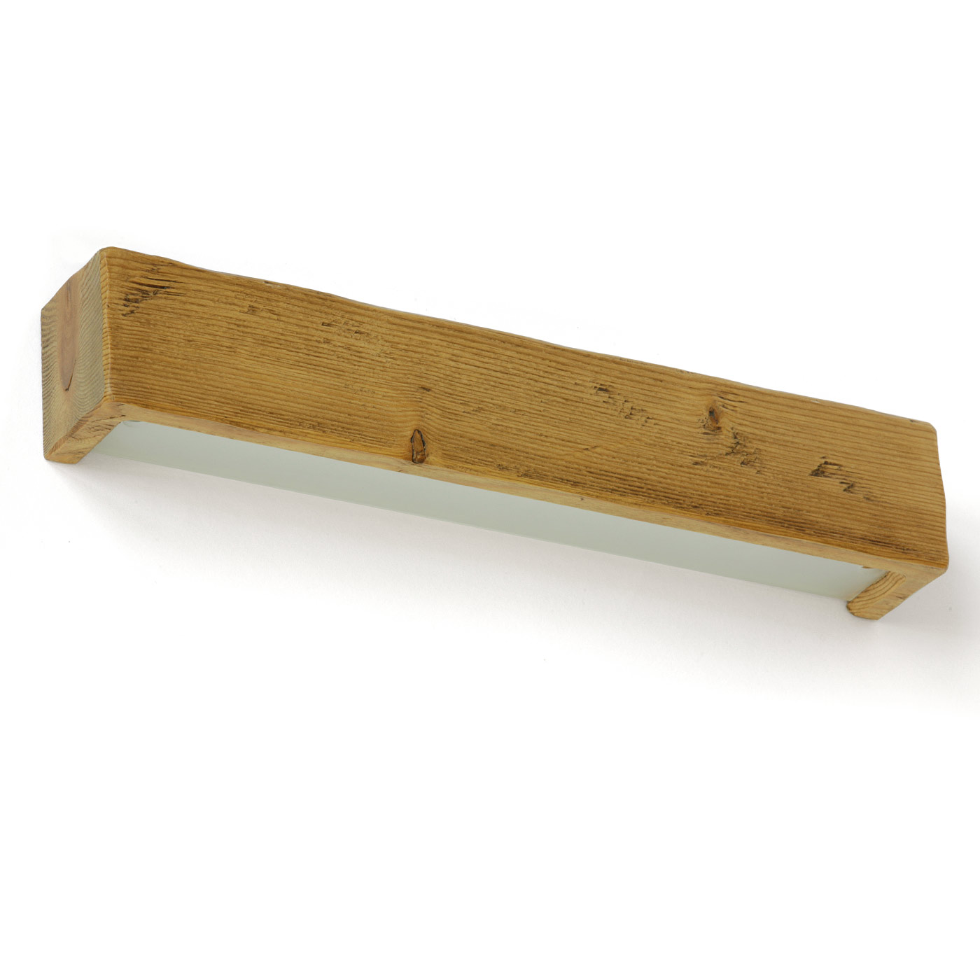 Up-Down-Wandleuchte aus Massivholz, 36 cm Up-Down-Wandleuchte aus Massivholz, 36 cm